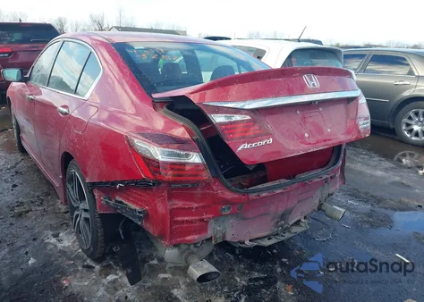 2017 Honda Accord Sport Se from USA, damaged, VIN 1HGCR2F15HA087075